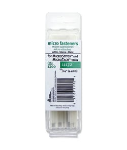Recharges de 1200 agrafes pour MicroStitch - Avery Dennison Blanc