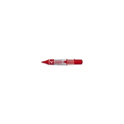PILOT Marqueur V BOARD MASTER, pointe ogive, fin, rouge