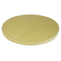 Cake Drum Rond Or Ø 25 cm