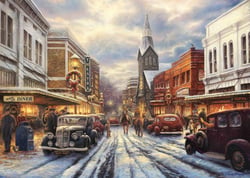 Puzzle 500 pièces - Chuck Pinson - The Warmth of Small Town Liclassiqueg - Grafika