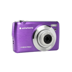 AGFA PHOTO Realishot DC8200 - Appareil Photo Numérique Compact Cam, 21MP, Vidéo Full HD, Ecran LCD 2.7'', Zoom Optique 8X, Batterie Lithium et Carte SD 16GB - Noir