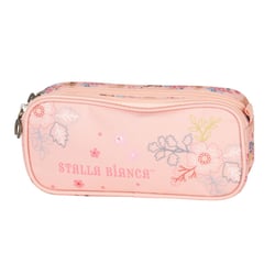 Trousse rectangulaire Cheval Stalla Bianca 22 CM - 2 compartiments Galop