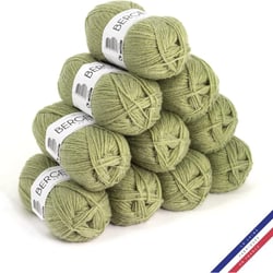 10 pelotes de laine - Jojoba - 100% acrylique - Bergère de France - Barisienne