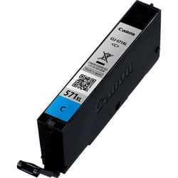 CANON Cartouche d'encre CLI-571C XL grande capacité Cyan (CLI571XL)