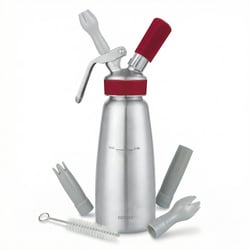 Siphon professionnel inox GOBEL - cuve inox - tête inox - 0.5L