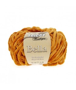 Promo : Pelote Velours Chenille BELLA. Un rapport qualité/prix inégalable ! Orange (05)