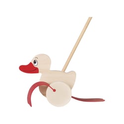 Canard à pousser en bois - Goki