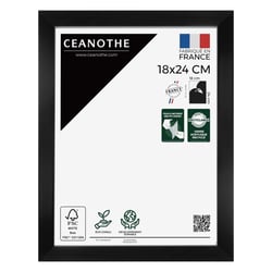 Cadre photo Precious carbone 18x24 cm
