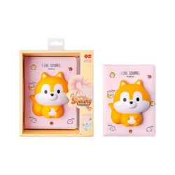 Carnet de Notes Kawaii Girly Squishy - Ecureuil
