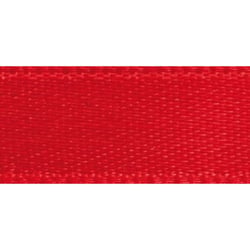 Ruban de satin, 10 mm, rouleau 10 m, rouge vin