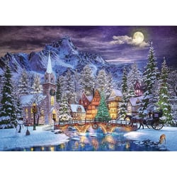 Puzzle 1000 pièces - Ambiance de Noël - Trefl
