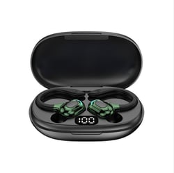 Ecouteurs Bluetooth Sans Fil Avec Boîtier De Charge Et Confort Optimal Vert YONIS