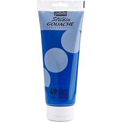 Peinture gouache - Cyan primaire - 49 - Fine - Pébéo - Studio Gouache - 220ml