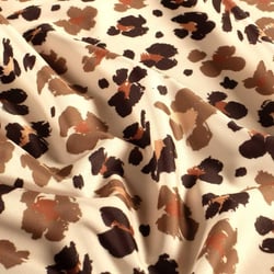 Tissu  maillot de bain Liora sur fond Beige