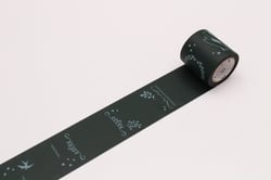Masking Tape ARDOISE illustré (vert) 4cm - 5 m x 40mm