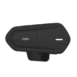 Ecouteurs Bluetooth Moto Sécurisés Musique Stéréo Étanche Longue Autonomie Noir YONIS