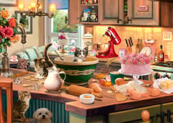 Puzzle 1000 pièces - Secret Puzzle - Dans la Cuisine - Schmidt Spiele