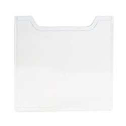 Plaque de recouvrement verticale A4 - Cristal - Exacompta