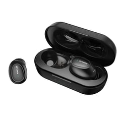 Ecouteurs Bluetooth Sport Sans Fil IPX4 Autonomie 3 Heures Chargement Automatique Noir YONIS