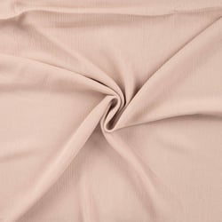 Tissu Crépon de Viscose uni Beige