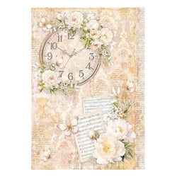 1 feuille de papier de riz 22 x 32 cm CIAO BELLA FOREVER 410