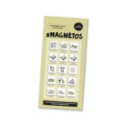 Pictogrammes Magnétiques - Mes activités et rendez-vous - Jouet créatif et éducatif