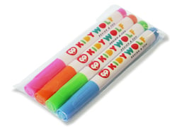 KIDYMARKER Marqueurs fluorescents RGBO