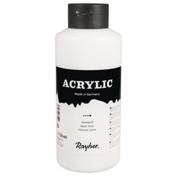 Acrylic, blanc titan, Peint.acrylique d'artistes, flacon 75ml