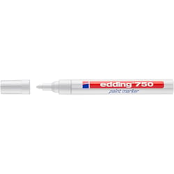 Marqueur Peinture 750 Blanc Pointe Ronde 2-4 mm EDDING