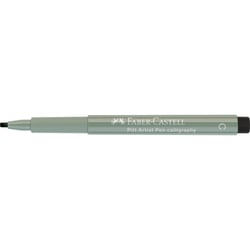 Feutre - Gris chaud 3 - Pointe 2,5 mm - Calligraphie - Pitt Artist Pen - Faber-Castell