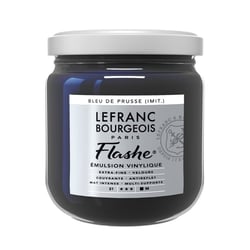 Peinture vinylique - Flashe - Bleu de Prusse - 046 - Lefranc Bourgeois - 400ml