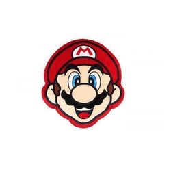 672NIN043 Coussin en peluche tete de Mario - 40 cm - World Trade et Technologies