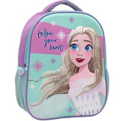 Sac à Dos Reine des Neiges Elsa Heart 31 CM - Maternelle