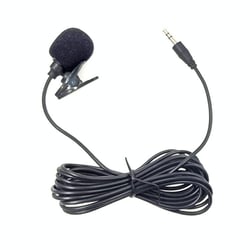 Microphone Omnidirectionnel 3.5mm Pour Voiture Scène Réunion Portable 3m YONIS