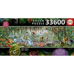 Puzzle La Vie Sauvage 33600 pièces - EDUCA - Animaux