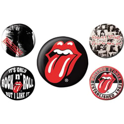 The Rolling Stones - Badges - A épingler sur veste, sacs, tee-shirt - 5 modèles - 3 à 4 cm diamètre