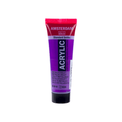 Peinture acrylique en tube - Violet métallique - 835 - Amsterdam - 20ml