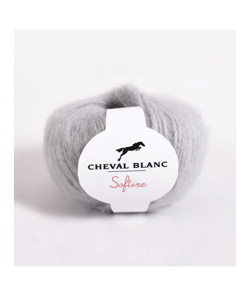 Fil à tricoter SOFTINE - Cheval Blanc 058 Flanelle