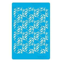 Pochoir plastique souple réutilisable 18,5 x 14,5 cm Fabrika Decoru FEUILLAGE 252