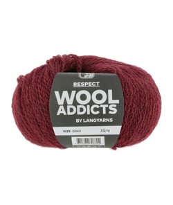 Pelote de Laine et Alpaga RESPECT - Wool Addicts 0062 rouge