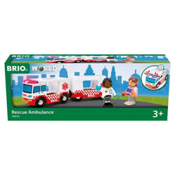 36035 Camion ambulance Son et lumiere - Nouvelle edition - Brio