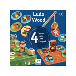 Ludowood quatre jeux - Djeco