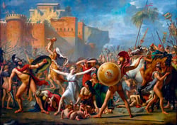 Puzzle 1000 pièces - Jacques-Louis David - The Intervention of the Sabine Women, 1799 - Bluebird Puzzle