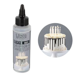 Glaçage pour drip cake noir 120 g