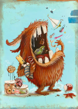 Puzzle 1000 pièces - Zozoville - Omnivore - Heye