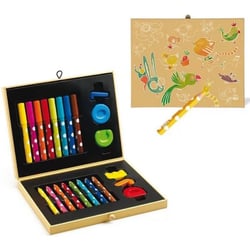 Boite de couleurs pour les petits - djeco - dj09010 - mallette coloriage, dessin