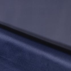 Tissu Toile à sac envers PVC déperlant ultra robuste Bleu marine