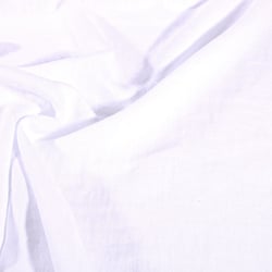 Tissu Lin lavé d'ameublement Blanc