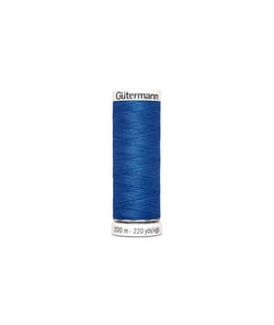 Fil à Coudre 100% polyester 200m - Gütermann 078 Bleu