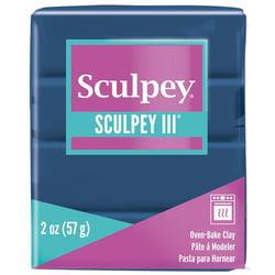 Pâte III bleu perle - 57 gr - Sculpey
